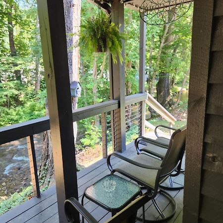 J.Creek Retreat, Creekside Townhouse +1 Car Garage Villa Maggie Valley Luaran gambar