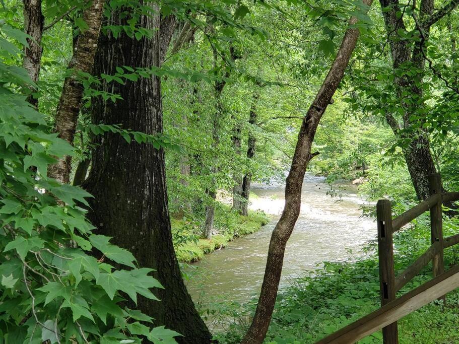 J.Creek Retreat, Creekside Townhouse +1 Car Garage Villa Maggie Valley Luaran gambar