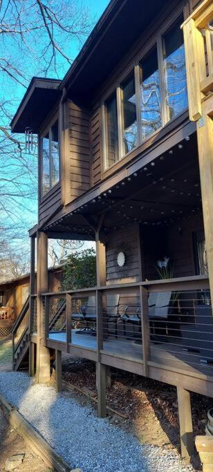 J.Creek Retreat, Creekside Townhouse +1 Car Garage Villa Maggie Valley Luaran gambar