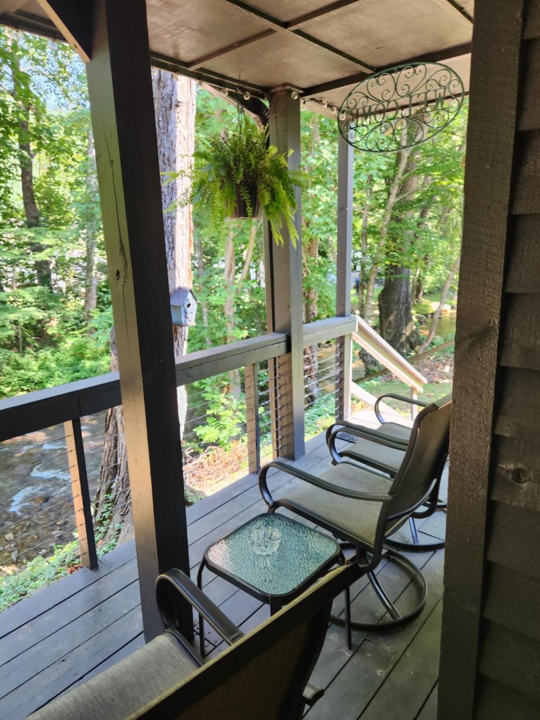 J.Creek Retreat, Creekside Townhouse +1 Car Garage Villa Maggie Valley Luaran gambar